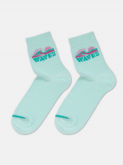 Носки CONTE ESLI CLASSIC бледно-бирюзовый 21С-69СПЕ - фото 5