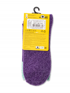 Носки CONTE ESLI HOME LINE 52-119 фиолетовый - фото 1