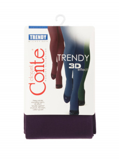 Колготки CONTE TRENDY 150 melanzana 8С-57СПТ - фото 4