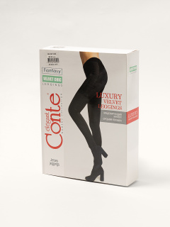 Леггинсы CONTE VELVET CHIC nero 18С-564ТСП - фото 1