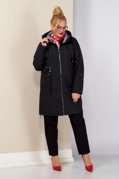 Плащ Shetti 2188 черный - фото 2