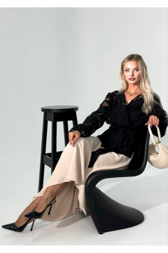 Жакет MONA STYLE 25018 черный - фото 3