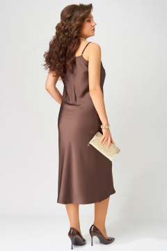 Платье Fita 20772 шоколад - фото 4