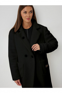 Пальто V&N Fashion 1057 черный - фото 4