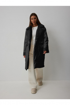 Пальто V&N Fashion 1065 черный - фото 4