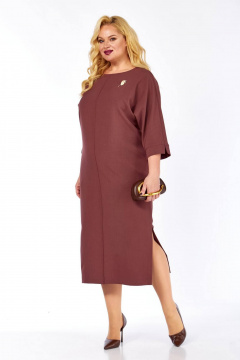 Платье СиБон 0373 корица - фото 1