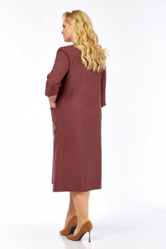 Платье СиБон 0229 корица - фото 3