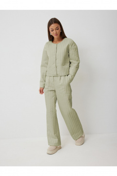 Брюки, жакет V&N Fashion 1060 оливковый - фото 1