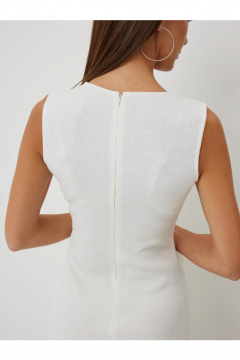 Платье V&N Fashion 1077 молочный - фото 4