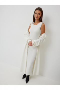 Кардиган, платье V&N Fashion 1079 молочный - фото 5