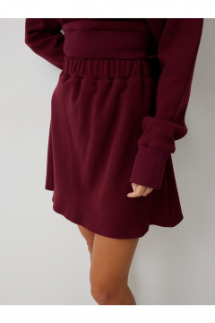 Юбка V&N Fashion 1081 бордовый - фото 2