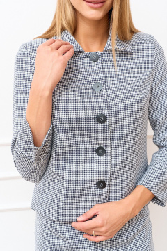 Жакет, юбка MARIKA 451 гусинная_лапка - фото 5