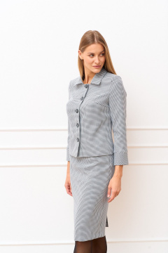 Жакет, юбка MARIKA 451 гусинная_лапка - фото 3