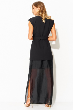 Жилет, юбка Laikony L-393 черный - фото 4