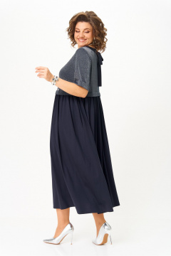 Платье Michel chic 2173/1 синий - фото 3