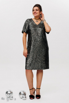 Платье Anelli 1797 плутоний - фото 2