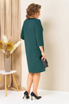 Платье VOLNA 1457 бутылочно-мятный - фото 2