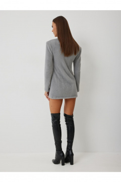 Платье V&N Fashion 1006 серый - фото 4