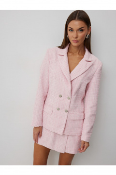 Жакет, шорты V&N Fashion 1023 розовый - фото 5