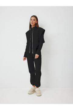 Брюки, жилет, лонгслив V&N Fashion 1016 черный - фото 2