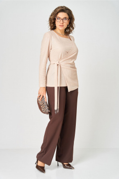 Блуза, брюки Орхидея 1643 - фото 3