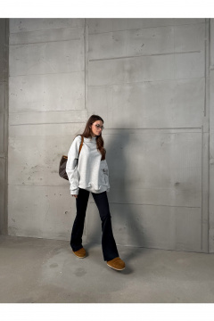 Брюки THE.WOMAN 0393 черный - фото 1