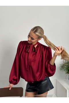 Блуза THE.WOMAN 0383 красный - фото 1