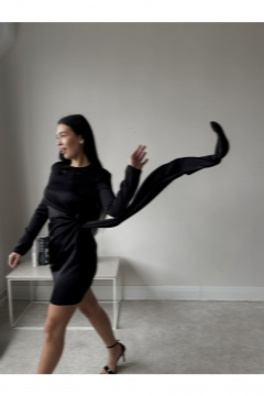 Платье THE.WOMAN 0387 черный - фото 4