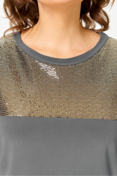 Блуза DaLi 5736 серая - фото 2