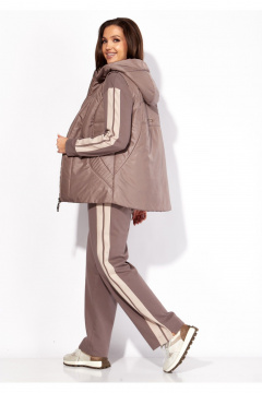 Брюки, жилет, свитшот TAiER 1335 капучино - фото 5