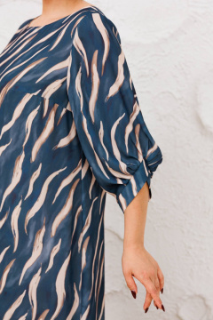 Платье Romanovich Style 1-2442 лазурно-синий - фото 5