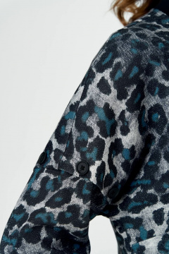 Платье Romanovich Style 1-2885 синий_леопард - фото 3