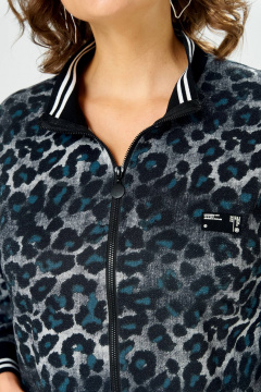 Платье Romanovich Style 1-2885 синий_леопард - фото 2