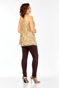 Топ Avenue 0349-1 золото - фото 2