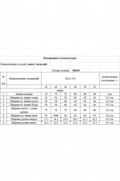 Жакет KOKOdea 80004 серый - фото 3