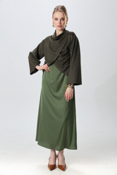 Джемпер NikVa 1016-2 зелень - фото 4