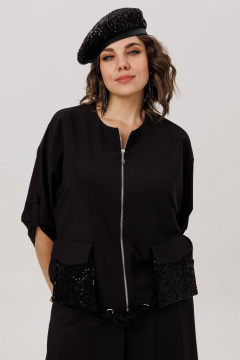 Жакет, кюлоты Anelli 1789 сияние_самурая - фото 3