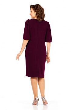 Платье Милора-стиль 1421 винный - фото 2