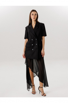 Жакет, юбка V&N Fashion 1098 черный - фото 2