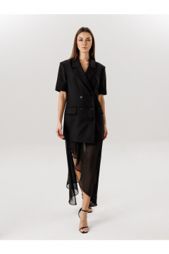 Жакет, юбка V&N Fashion 1098 черный - фото 1