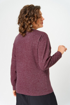 Джемпер Bliss 4235 бордовый - фото 4