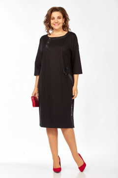 Платье Rishelie 1011 чёрный - фото 1