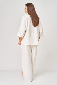 Брюки, джемпер V&N Fashion 1054 молочный - фото 4