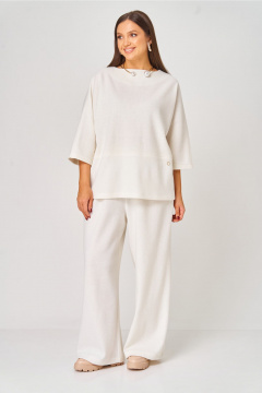 Брюки, джемпер V&N Fashion 1054 молочный - фото 2