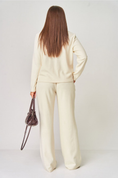 Лонгслив V&N Fashion 1061 бежевый - фото 3