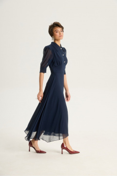 Платье HELEN BIRCH Pl017 синий - фото 3