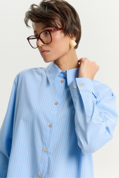 Рубашка HELEN BIRCH R004 голубой - фото 3