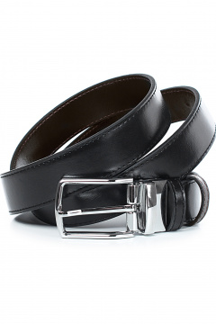 Ремень Galanteya 55424.25с2626к45 3р черный/коричн - фото 1