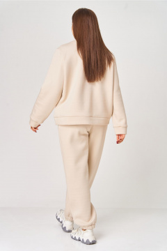 Свитшот V&N Fashion 1066 бежевый - фото 3