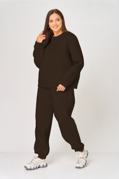 Брюки, свитшот V&N Fashion 1068 шоколадный - фото 2